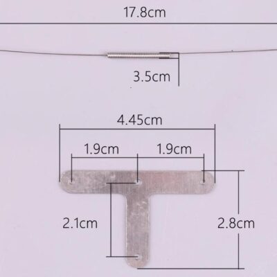 100cc Carbon Fiber Tail Wheel Bracket with PU Wheels