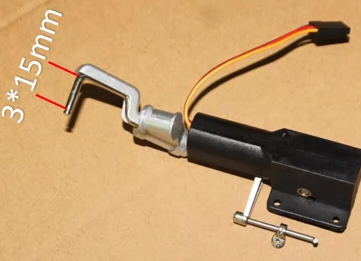 1.4M Wingspan P-51D Part 3kg Retractable Steering Tail Landing Gear