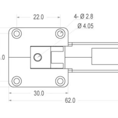 1.4M Wingspan P-51D Part 3kg Retractable Steering Tail Landing Gear