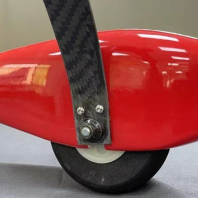 30cc & 50cc Fiberglass RC Airplane Wheel Cover for Gas Engines