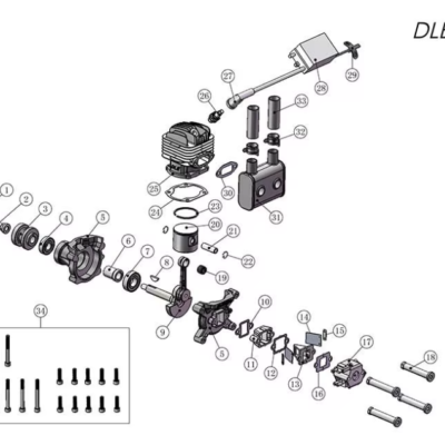DLE35RA Gas Engine