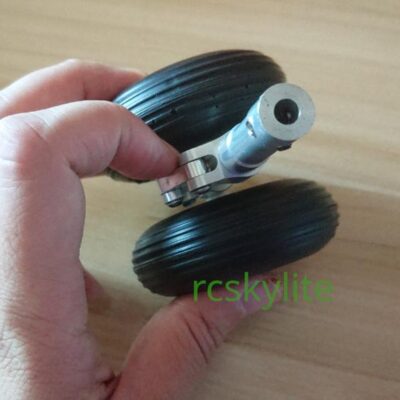 Dual Wheel (2.5″) Oleo Struts Landing Gear for RC Jets
