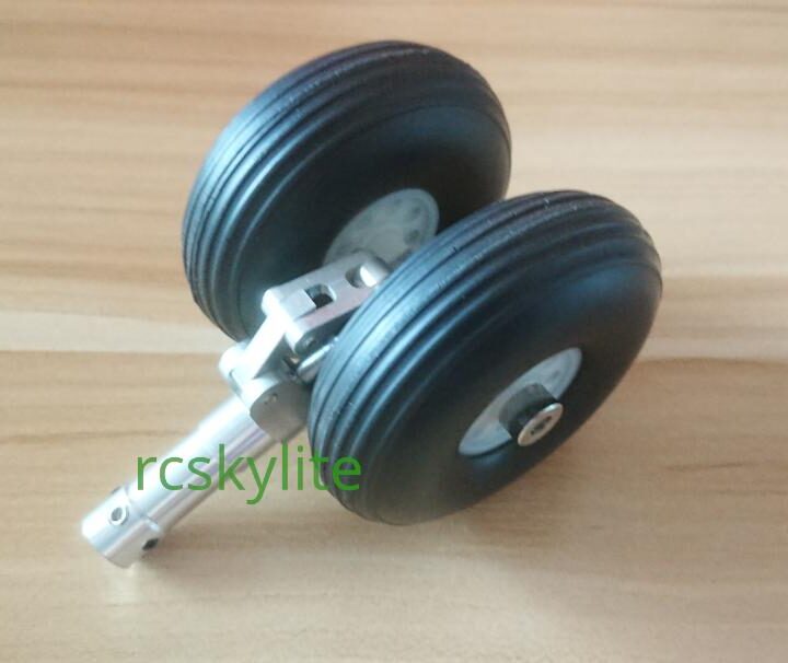 Dual Wheel (2.5″) Oleo Struts Landing Gear for RC Jets