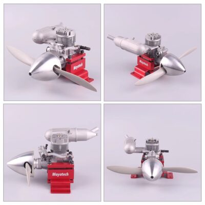 ASP S46A S46AII Glow Fuel Methanol Engine for 46-Class RC Airplanes