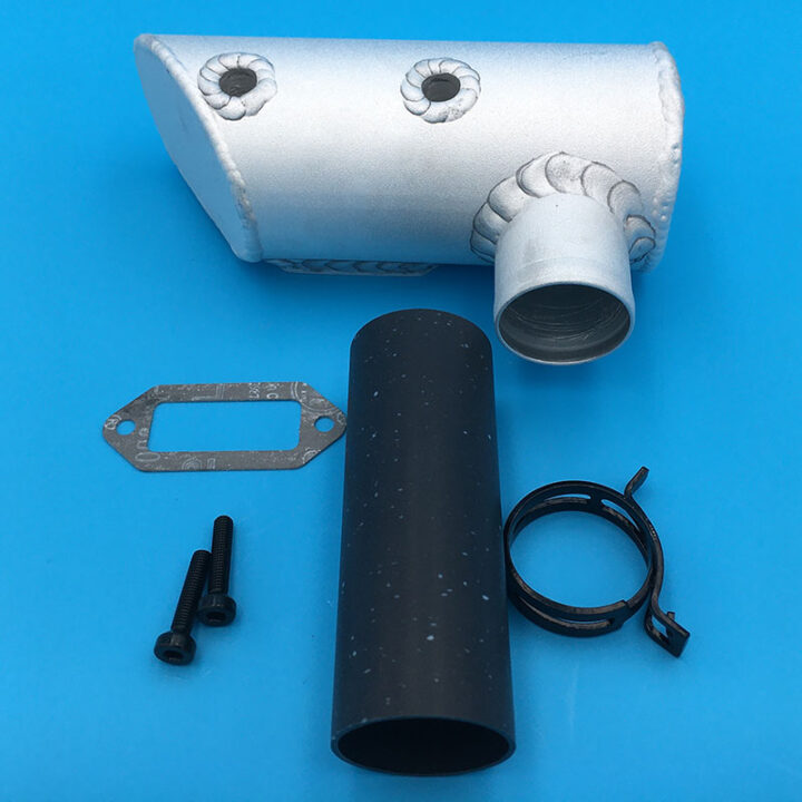 DLE85 Gas Engine Muffler – High-Quality Aluminum Construction