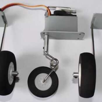 P15 P.15 Ducted Fan Plane Landing Gear with Front Steering and Servo
