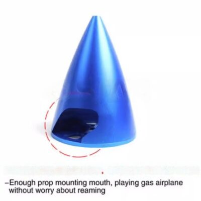 Pointed Aluminum Alloy Spinner for DLE Engines – Compatible with Sbach Airplanes