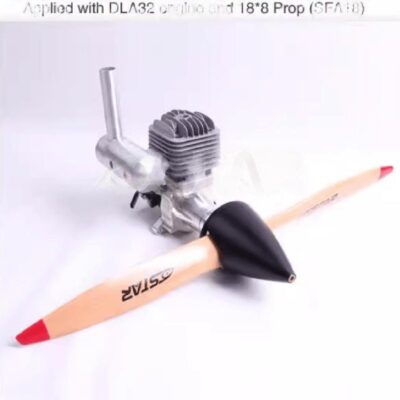 Pointed Aluminum Alloy Spinner for DLE Engines – Compatible with Sbach Airplanes
