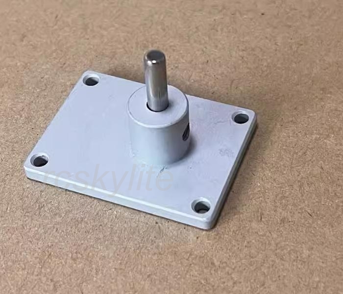 Aluminum Alloy Landing Gear Mounting Base with Adapter Shaft Options 4.0MM & 3.0MM