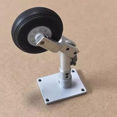 Aluminum Alloy Landing Gear Mounting Base with Adapter Shaft Options 4.0MM & 3.0MM