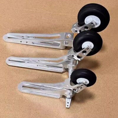 Aluminum Alloy Tail Wheel 72mm 82mm 110mm Height