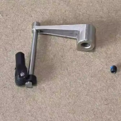 Metal L‑Shaped Steering Arm for RC Plane Nose Gear