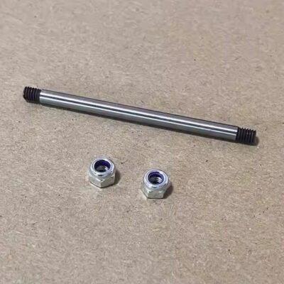 Steel Axle Shaft for RC Landing Gear — 4mm Wheel Axle